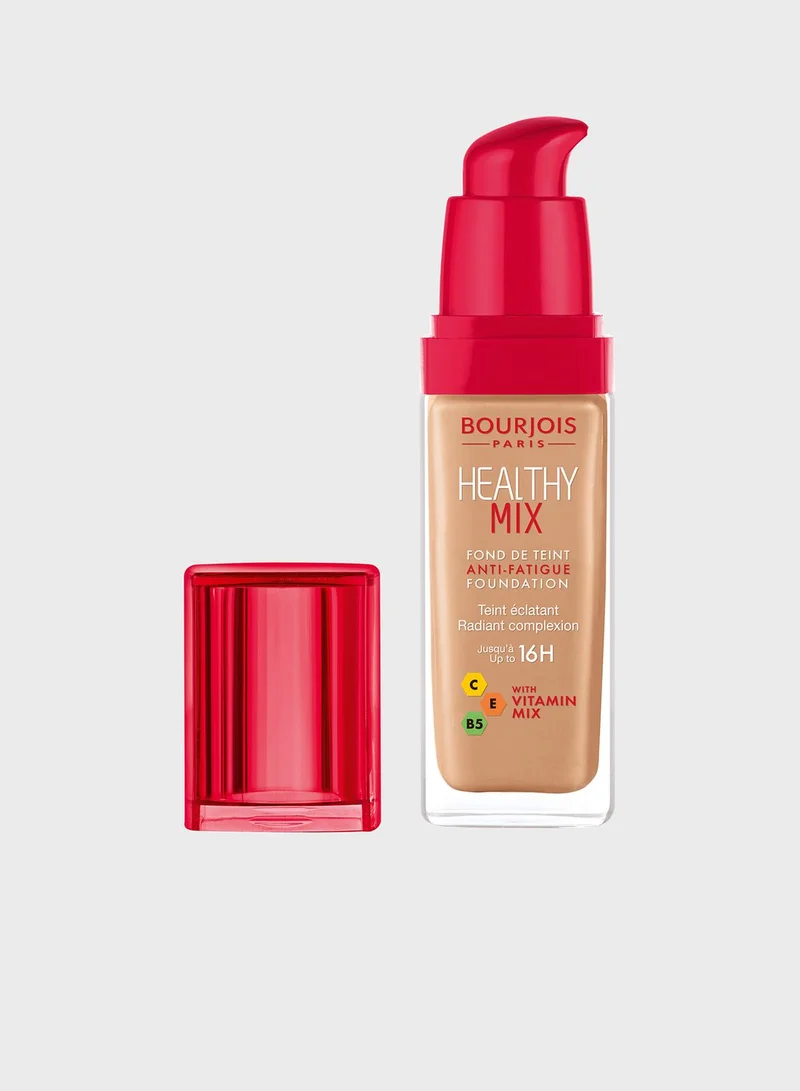 BOURJOIS PARIS Bourjois Healthy Mix Anti-Fatigue Foundation – 55 – Dark Beige, 30ml