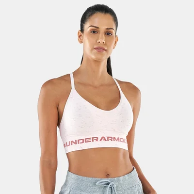 UNDER ARMOUR Women's Seamless Long Heather Sports Bra