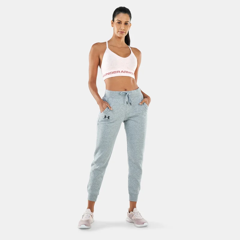UNDER ARMOUR Women's Seamless Long Heather Sports Bra
