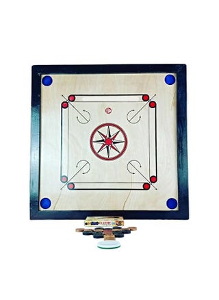 24" Wooden Carom Board Backgammon Game with 24 Coins and Striker Set - pzsku/ZF11C4AB09D6F90590C5EZ/45/_/1702906441/150e04dd-7ebe-4ac5-9716-c5ba0dce25c7