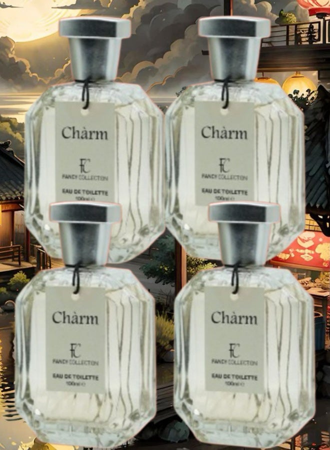 فانسي كوليكشون 4 قطع عطر تشارم 100مل - Image 1