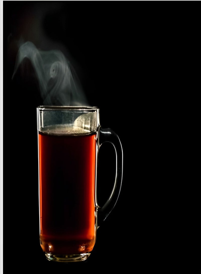 كوب شاي زجاجي  -شفاف  - Image 2