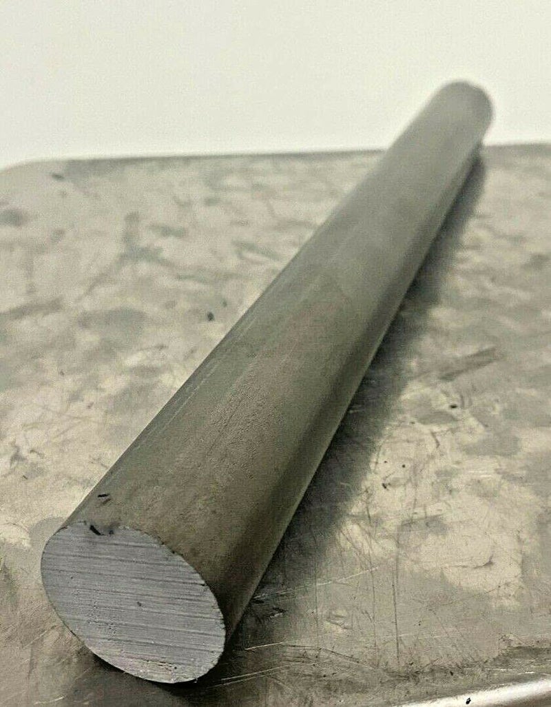 Earthtec 12L14 Steel Bar Stock 1-1/4 in Round x 12 in Length Carbon Steel for CNC DIY Craft Tool - Image 1