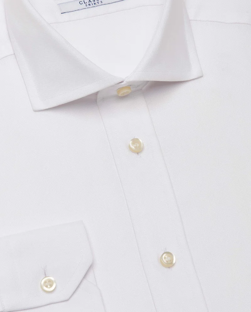 كاميتشسما قميص كلاسيكي أبيض