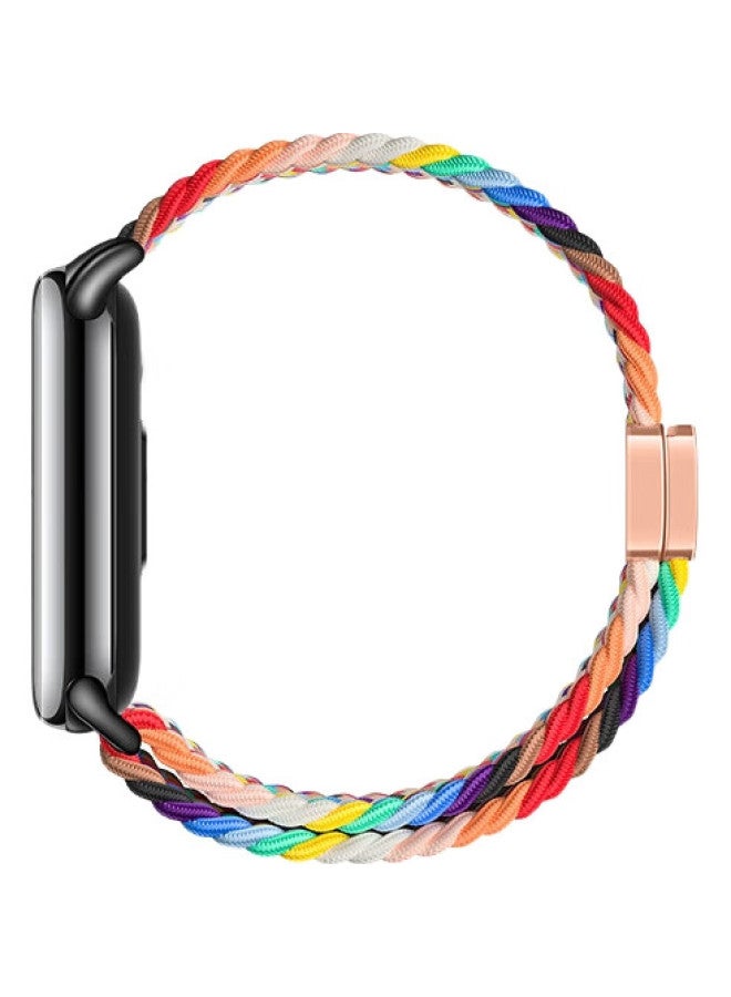 BHO Nylon Braided Magnetic Watch Band For Xiaomi Mi Band 9 Smart Sports Wristband Xiaomi Mi Band 8 Nfc Version Accessories - Image 1