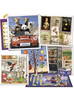 Game Development Group Stare Board Game A Game Where Players Recall What They See. Fun Image Cards Challenge Players' Observational Powers! Classic Party And Game Night Fun For Adults And Family. Ages 15 To Adult  - Image 5