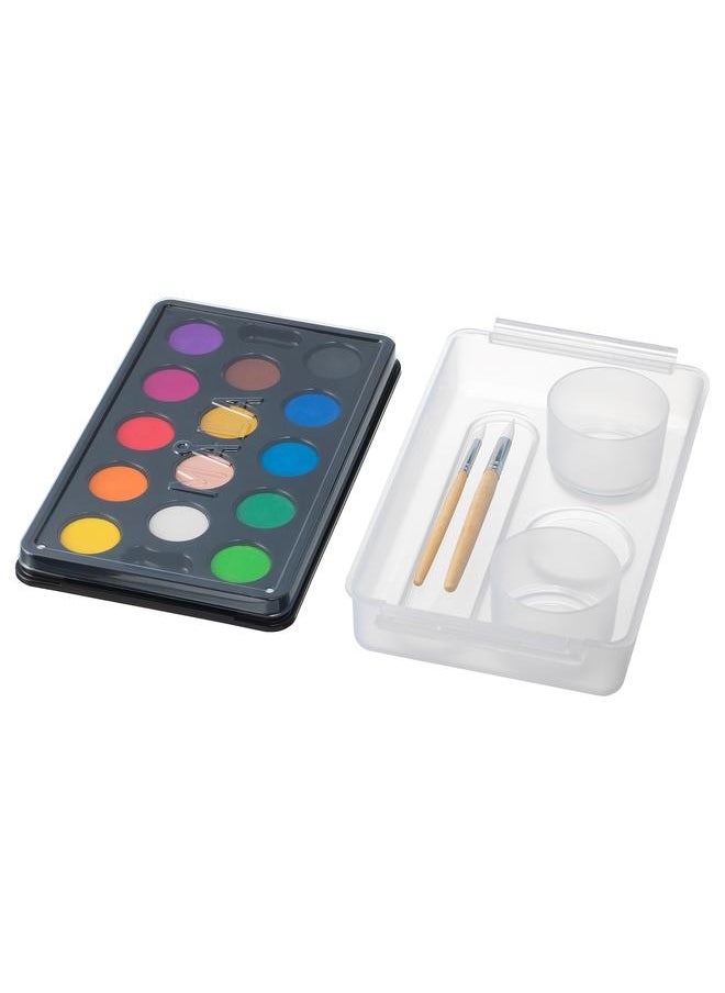 Generic Watercolour box, mixed colours  - Image 1