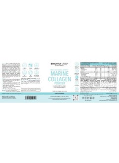 BRIGHTLY LABS Marine Collagen Peptides Unflavored 10g Per Serving Boost Skin Hair & Joint Health Naturally with Every Scoop  - Image 2