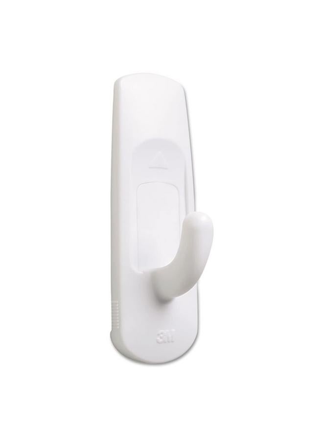 Command 2-Piece Self Adhesive Utility Hook White Medium 17001-6  - Image 2