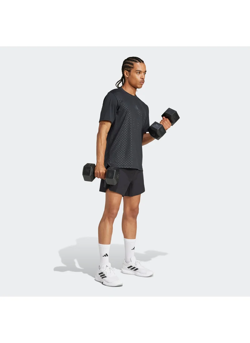 Adidas Power 3 Stripe T-Shirt