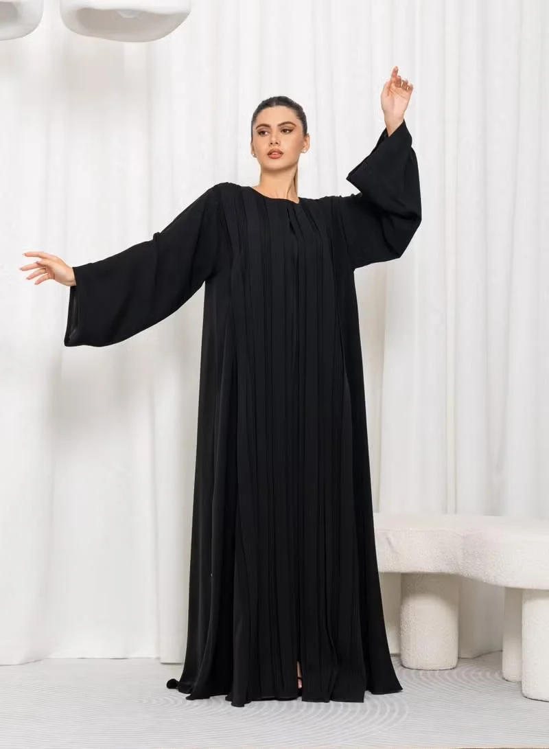 Nikias Nikias Nida Pleated Abaya