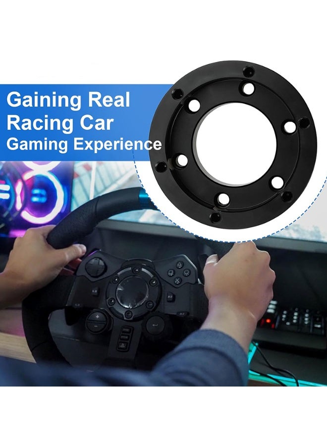 لوحة محول عجلة القيادة لـ Logitech Driving Force G29 G920 G923، 70 مم، تعديل لعبة سباق السيارات، أكثر دقة - Image 2