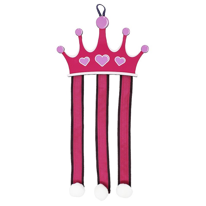 The Rosette Imprint Hair Clip Organizer Crown Design Hanger for Girls and Women - Image 1