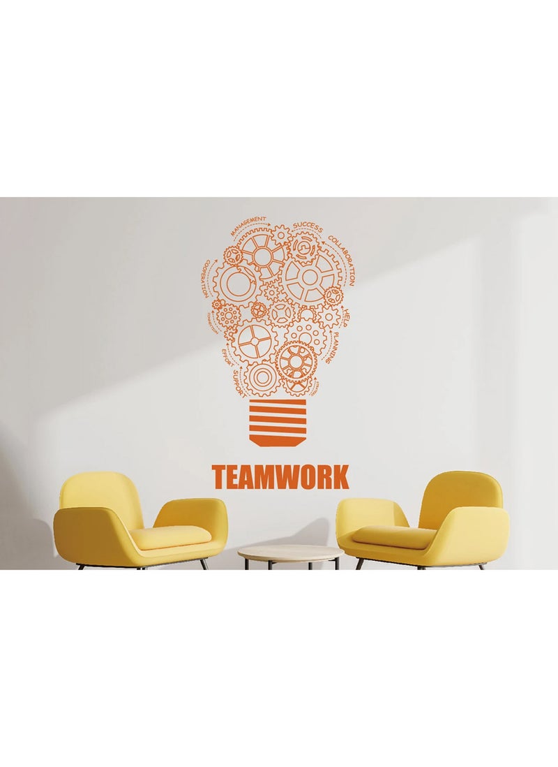 Spoil Your Wall Teamwork Quotes Wall Sticker, Wall Arts Home Décor Wall Decals, 47x85 cm by Spoil Your Wall 