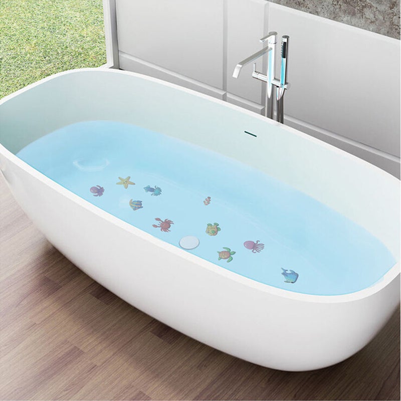 3D Cartoon Bathtub Stickers Self-adhesive Anti- Animal Wallpaper Murals Decals - Image 4