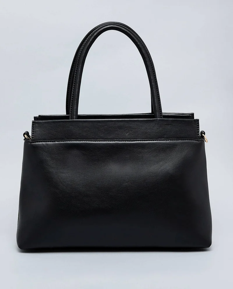 أر أند بي Solid Twist-Lock Satchel Bag