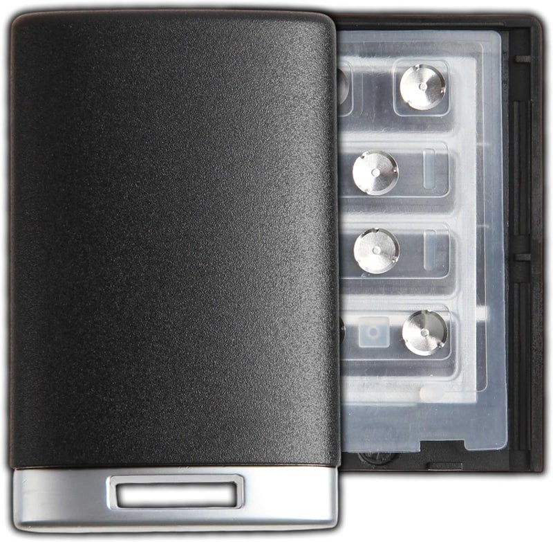 KeylessOption Keyless Entry Remote Key Fob Shell Case Button Pad Cover For Cadillac Escalade, EXT, ESV - Image 2