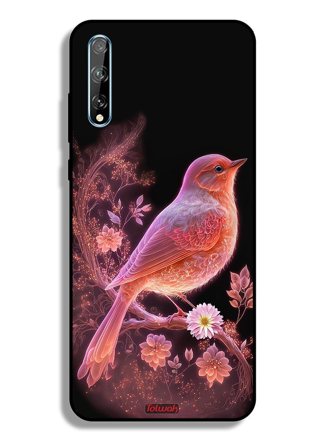 Tolwak Huawei Y8p Protective Case Cover Cute Bird Art - Image 2