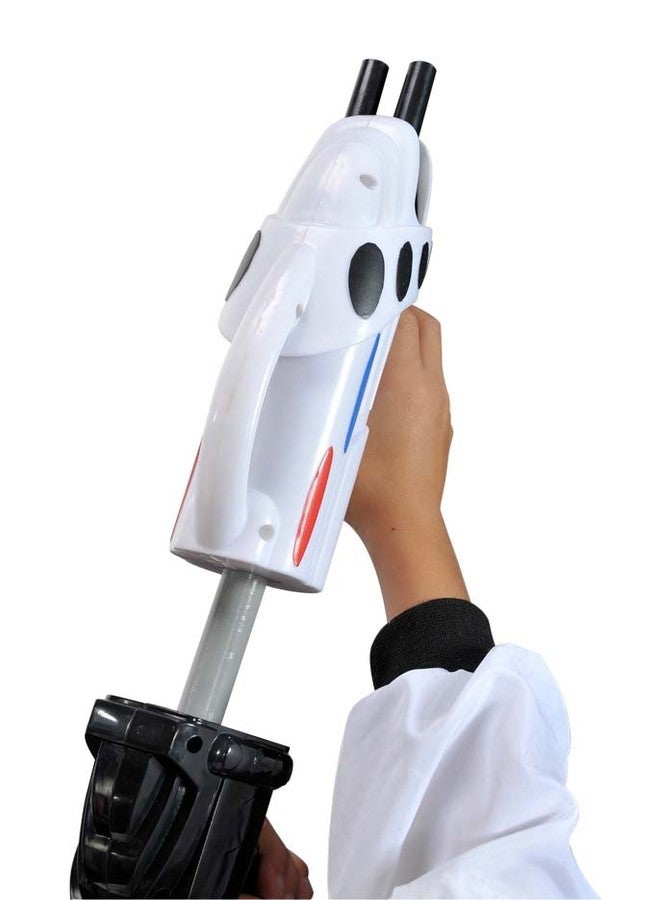 Aeromax Astronaut Space Pack Super Water Blaster with fully adjustable straps for comfort and control., White/Black With Red and Blue Accents - Image 2
