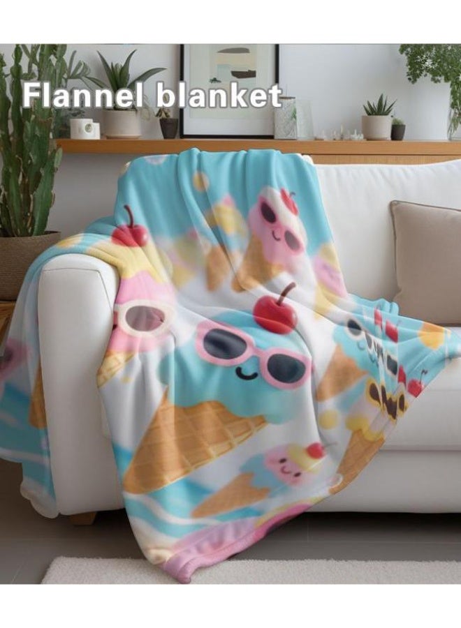general Wisdom Fairy (latest) flannel thin blanket (heat and comfortable, suitable for sleep, games, dust and sandproof) 150cm*200cm - 69 - Image 4