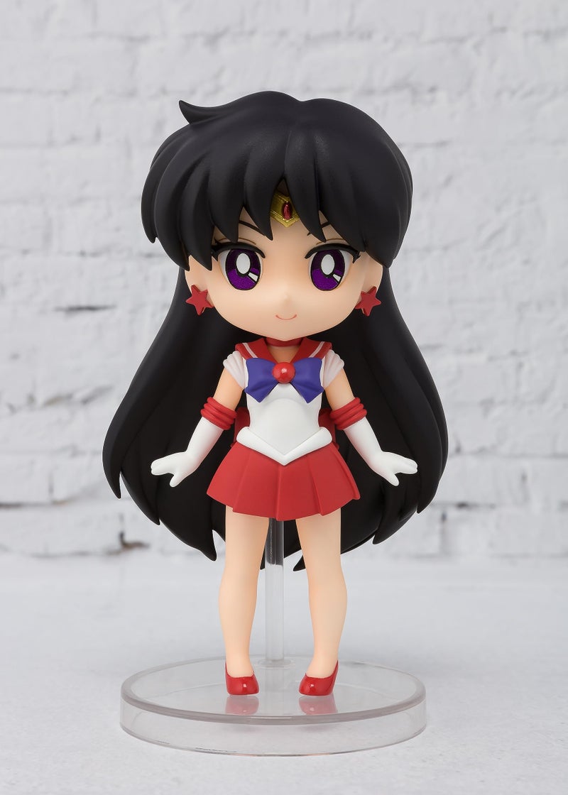 TAMASHII NATIONS - Pretty Guardian Sailor Moon - Sailor Mars, Bandai Spirits Figuarts mini Action Figure - Image 3