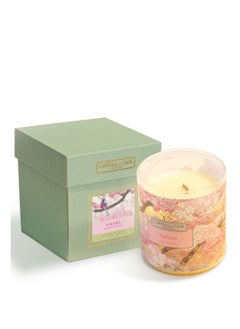 Sakura beeswax jar candle