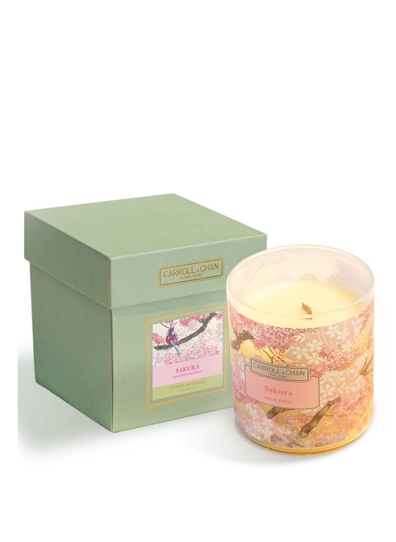 CARROLL & CHAN - Sakura beeswax jar candle - Image 1