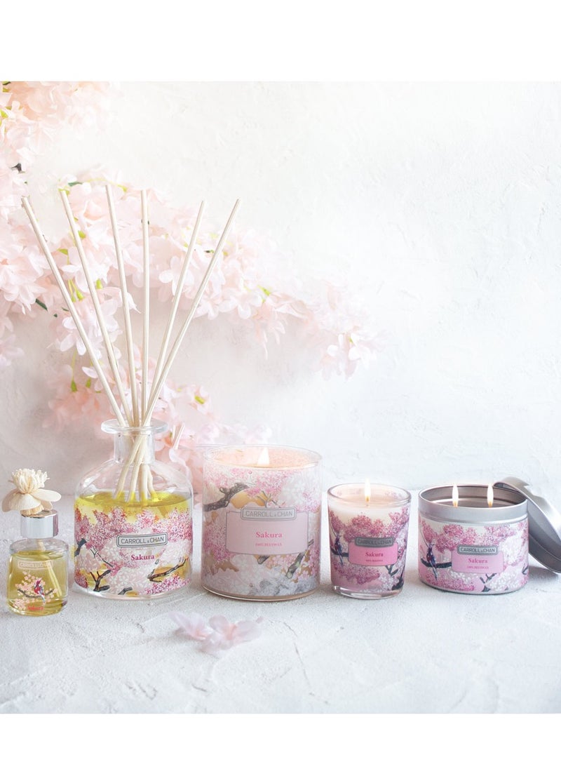 CARROLL & CHAN - Sakura beeswax jar candle - Image 1