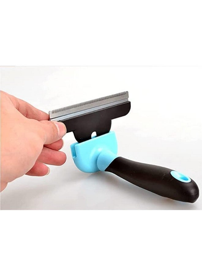 Episkey Pet Grooming De-Shedding Tool Brush for Dogs, Cats and Rabbits| Dog De-Shedding Comb for Short, Medium, and Long Hair All Breeds (De-Shedding Brush) - Image 2
