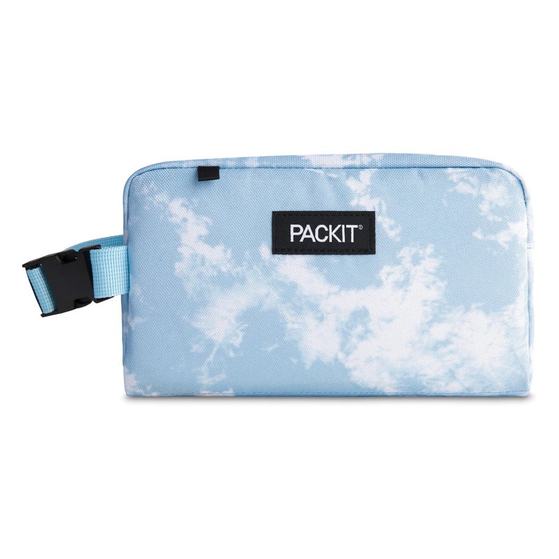 PackIt Freezable Small Insulated Snack Box Blue Sky with EcoFreeze Technology Builtin Ice Pack Mini Cooler or Small Lunch Bag For Fresh Snacks On the Go for Work Gym or Travel - Image 2