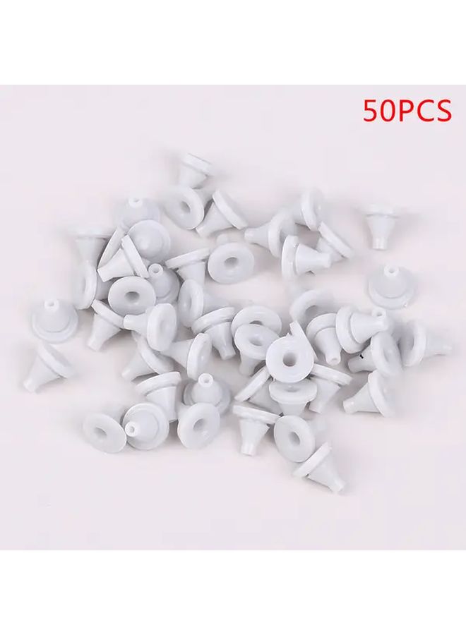 50 Pcs Shower Accessories Set Including Shower Head And Top Spray Components - Image 1