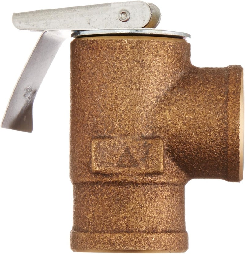 watts 0342691 30 PSI Pressure Relief Valve, Bronze, 3/4" 335 M2-030 - Image 2