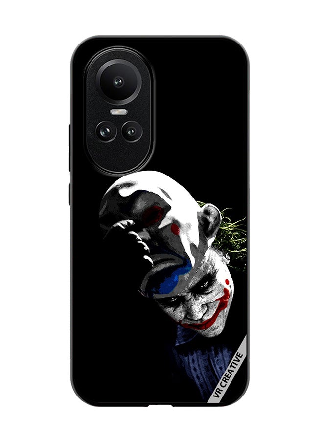 VR CREATIVE Protective Case Cover For Oppo Reno 10 Joker Design Multicolour - Image 1