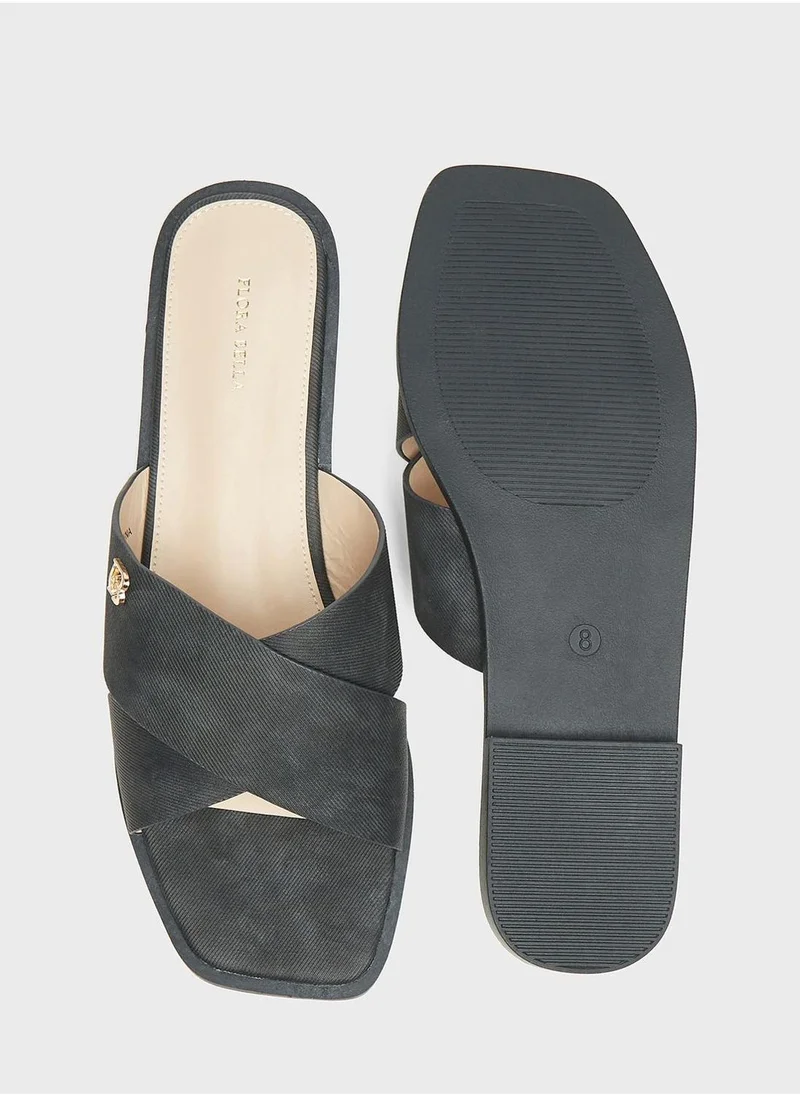 shoexpress Multi Strap Flat Sandals