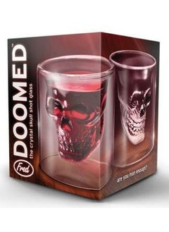 Creative Glass Skull Beer Mug Wine Decanter Craft Gift Single Double Skull Cup