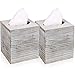 Hossejoy Hossejoy Square Tissue Box Cover with Slide-Out Bottom Panel. Perfect for Bathroom Vanity Countertops, Bedroom  - Image 2