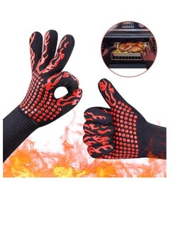 High Temperature Heat Insulated Anti-Scald BBQ Gloves, for Microwave Oven and Grill - pzsku/ZF11EF22FADFD38D8468AZ/45/_/1729293433/549aaeab-feaa-4e62-ba4c-f0034e00b054