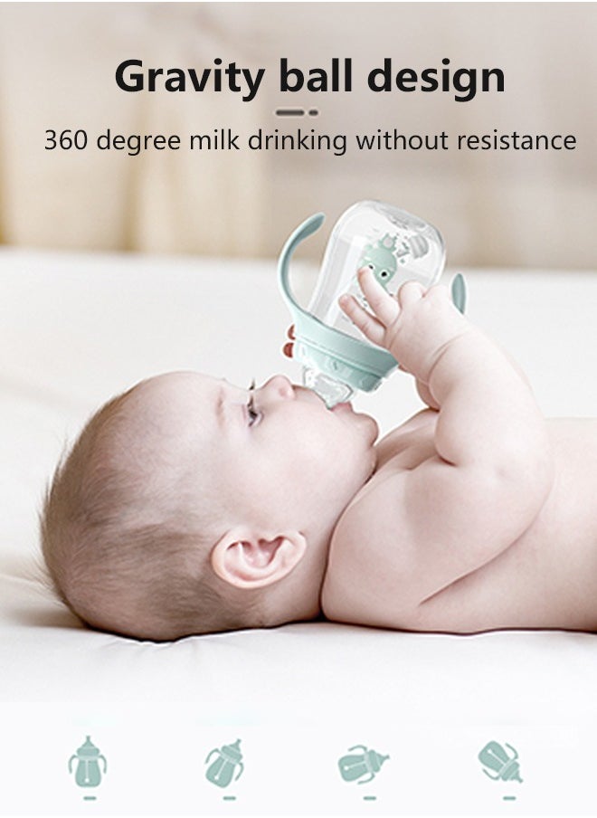 ULHYC - Baby bottle, newborn bottle,Baby Feeding Bottom Set 240ml - Image 1