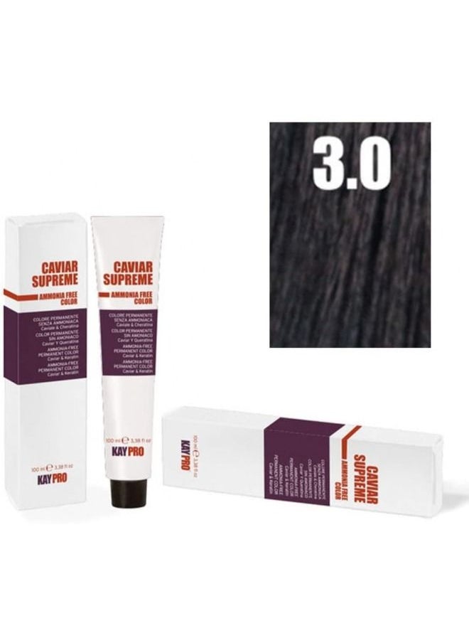 Cavro Caviar Superim Hair dye with caviar and keratin free of ammonia - dark brown - 3.0 - pzsku/ZF11F4B68765DCA7EA939Z/45/_/1686053269/4af98a7b-8554-4a2c-979f-9171e638163b