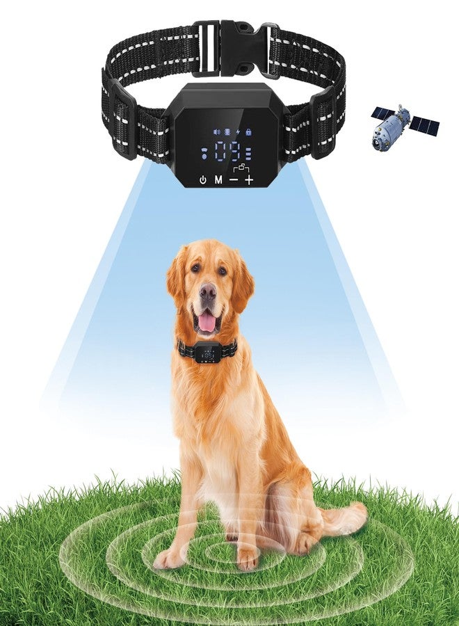 GRETMIX Wireless Dog Fence, GPS Dog Collar System with 3 Warning Modes, Outdoor Use Rechargeable Wireless Pet Fence, Range 98-3280 FT - Image 1