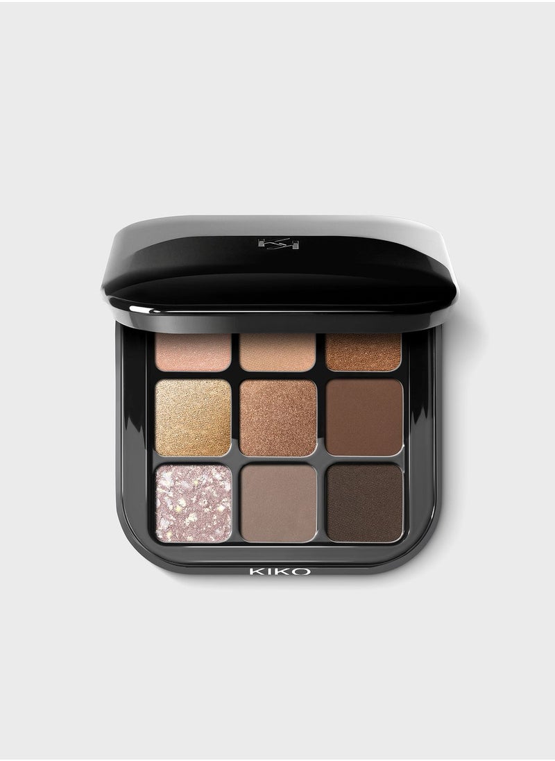 KIKO MILANO - Glamour Multi Finish Eyeshadow Palette 01 - Image 1