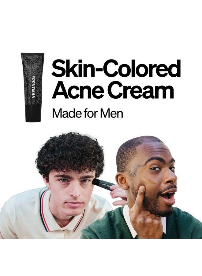 FRONTMAN - Fade Men Acne Concealer With Salicylic Acid | Blemishes & Dark Circles | Natural Coverage Nongreasy Formula Fragrancefree | Great For All Skin Types | Men’S Concealer M1 Medium Shade - Image 1