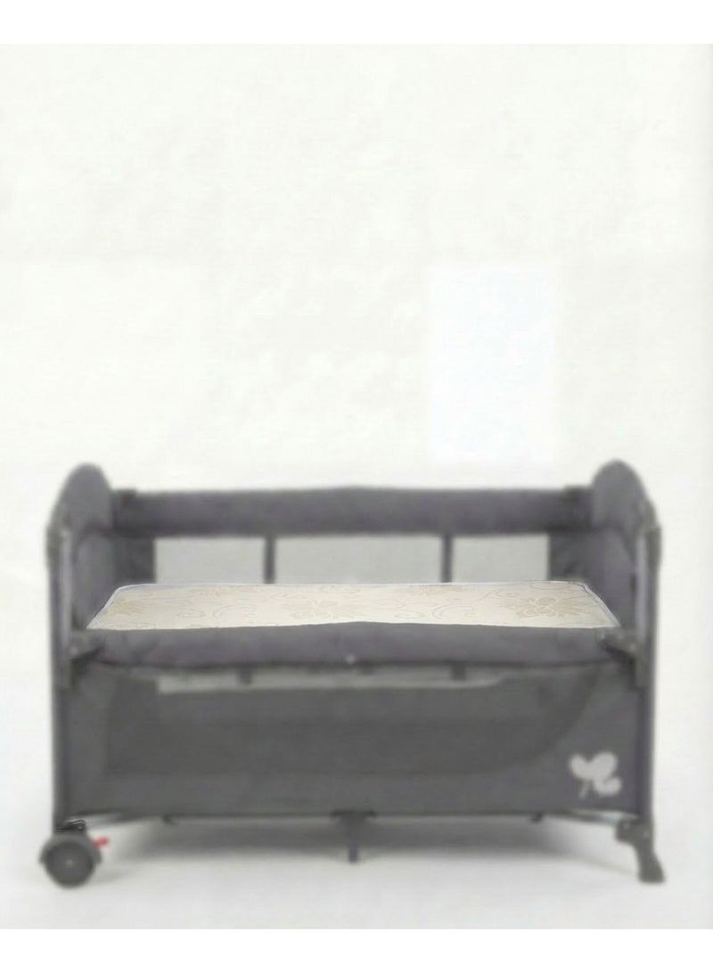 Premium Sponge Mattress for Baby Crib & Playpen  120x60 cm | Breathable Cotton | Handcrafted Comfort - Image 4