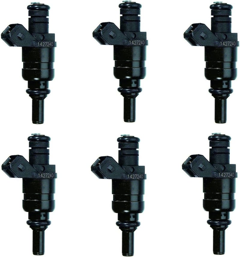 IXGKHC Set of 6 Fuel Injectors Replacement for BMW 325CI 320 325I X3 Z4 2.5L 2.8L 1998-2006 - Image 2