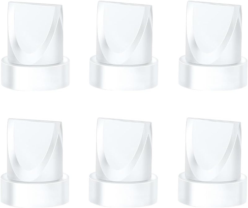 IVARONAL 6PCS Duckbill Valves Compatible with Momcozy M5 Wearable Breast Pump Replacement Pump Parts Accessories Compatible for V2 ProV1 Pro Hands Free Breast Pump Parts Not Original Mom Cozy Accessories - Image 1