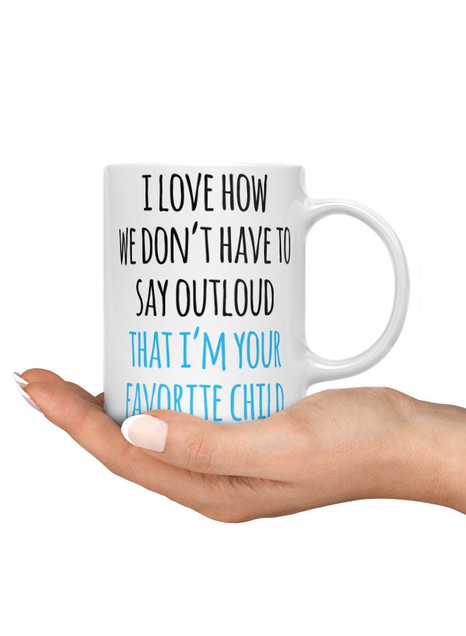 LIT Coffee Mug Funny Sibling RivalryWhite Mug Fathers Gift Dad Present for Birthday - Image 3