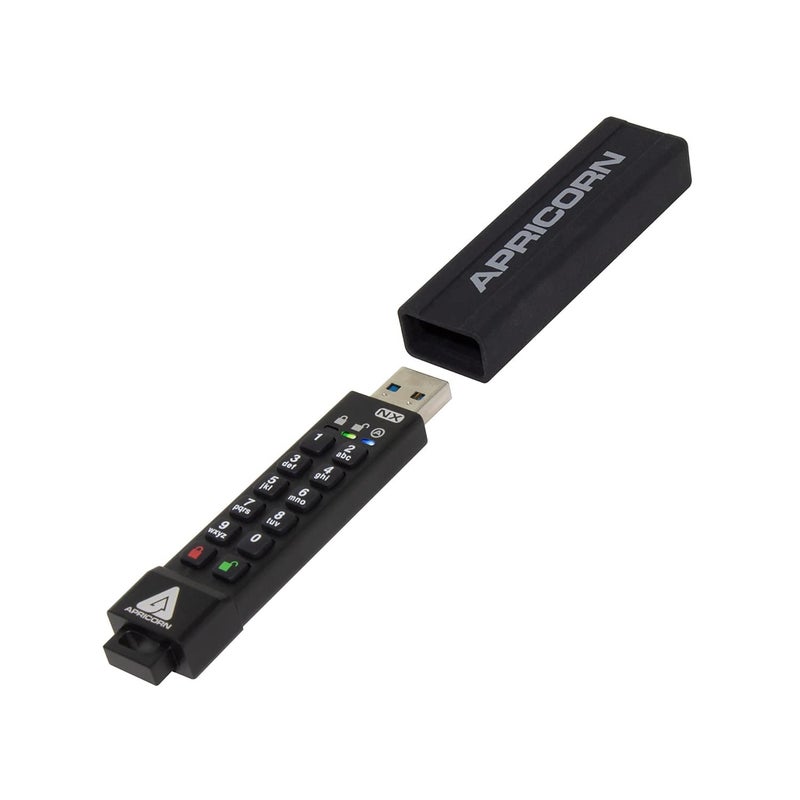 Apricorn محرك أقراص مشفر آمن Apricorn ASK3-NX سعة 32 جيجابايت USB 3.1 (ASK3-NX-32GB) - Image 2