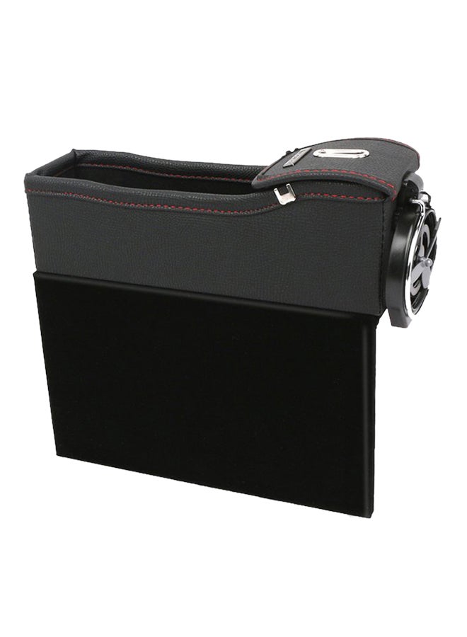 Multifunctional Leather Seat Gap Storage Box - Image 1