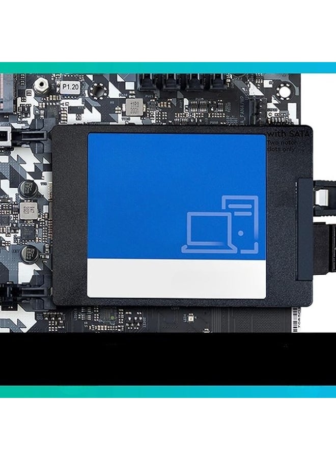 500GB SATA III SSD – 2.5 Inch, 7mm – Read Speed up to 560MB/s, Write Speed up to 510MB/s – High-Speed Internal Drive – Blue  - Image 2