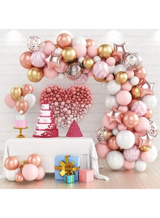 82-pcs Macaron Pink